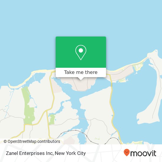 Zanel Enterprises Inc map