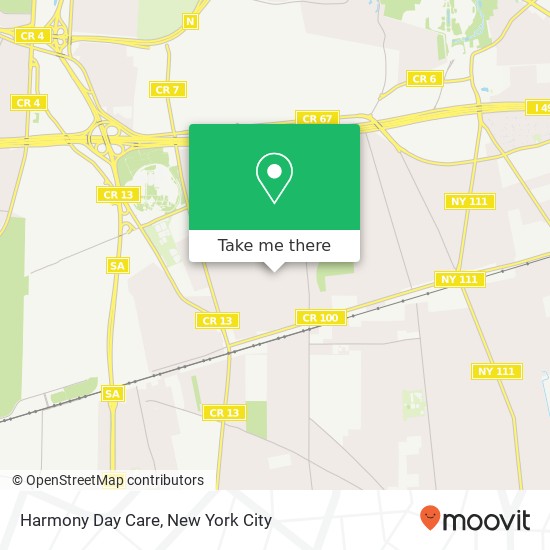 Harmony Day Care map