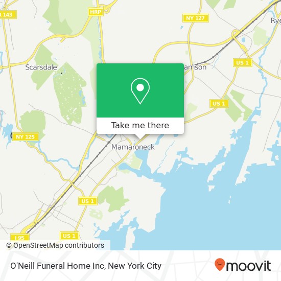 O'Neill Funeral Home Inc map