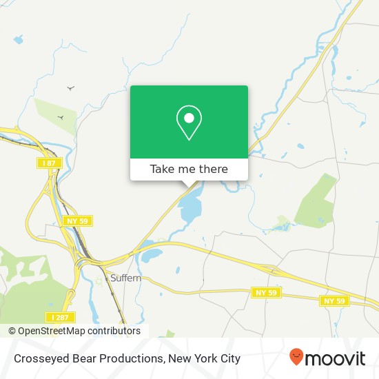 Crosseyed Bear Productions map