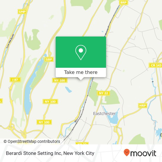 Mapa de Berardi Stone Setting Inc