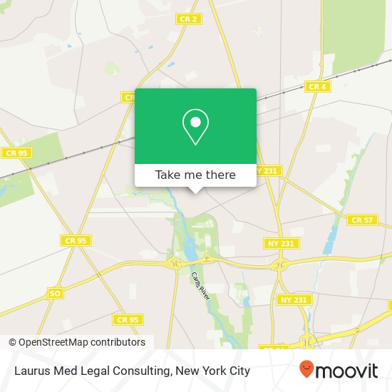 Laurus Med Legal Consulting map