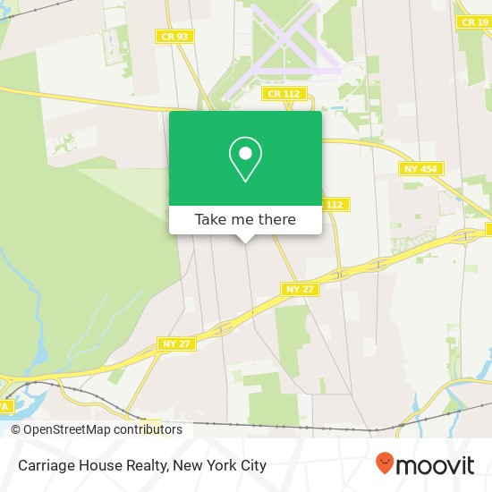 Mapa de Carriage House Realty