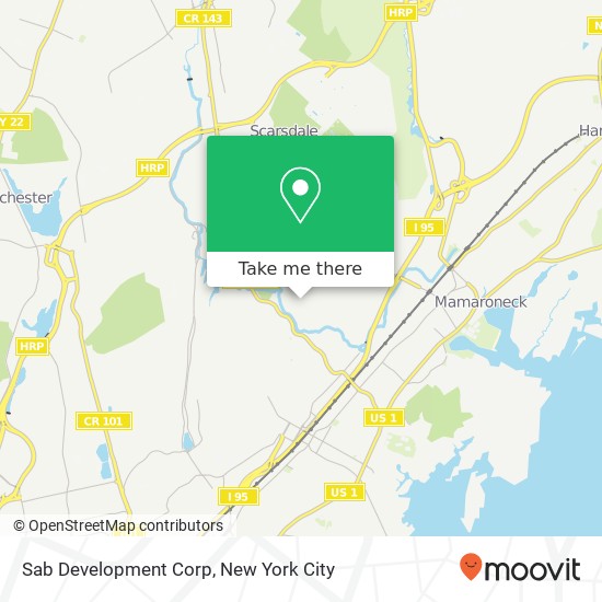 Sab Development Corp map