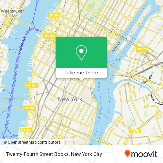 Twenty-Fourth Street Books map