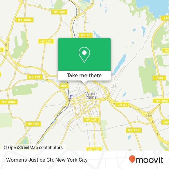 Women's Justice Ctr map