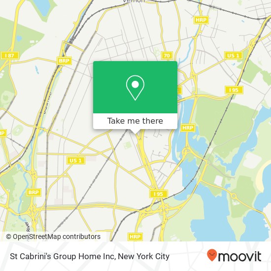 St Cabrini's Group Home Inc map