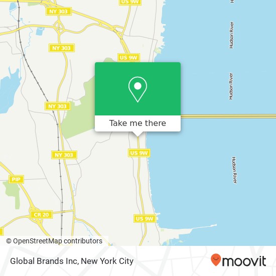Global Brands Inc map