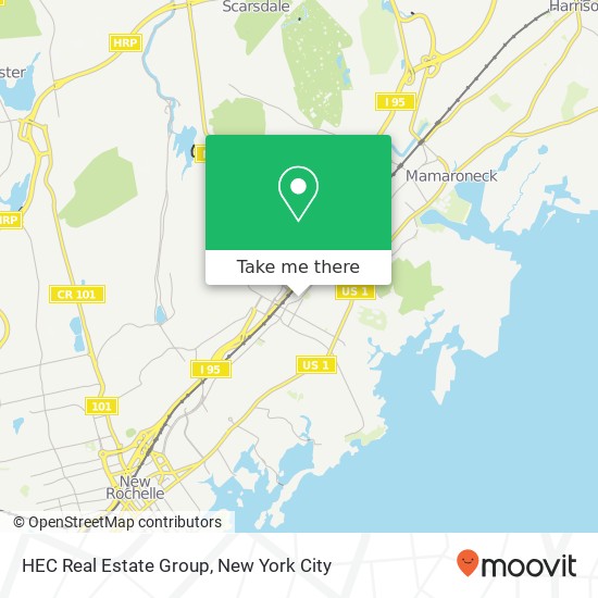 HEC Real Estate Group map