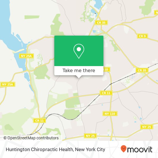 Mapa de Huntington Chiropractic Health