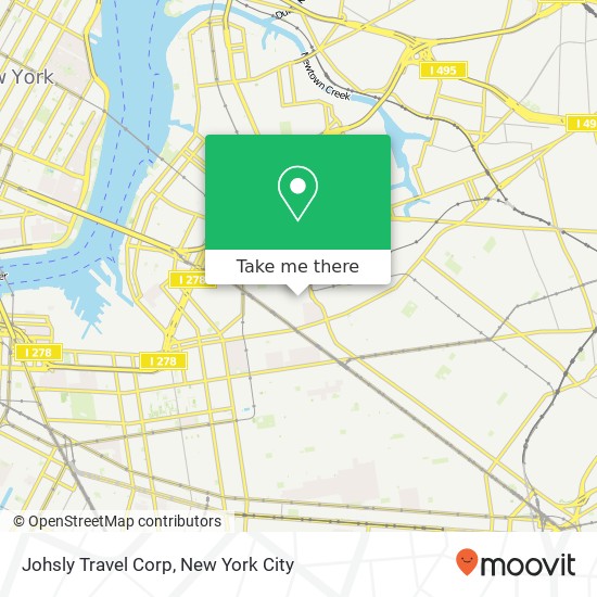 Mapa de Johsly Travel Corp
