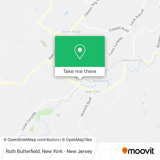 Ruth Butterfield map