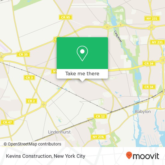 Mapa de Kevins Construction