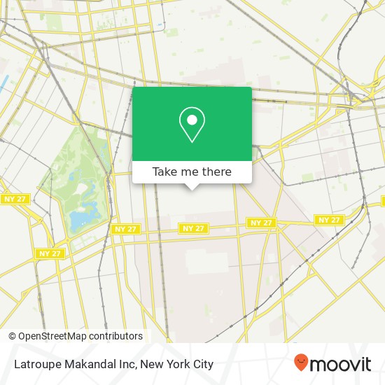 Latroupe Makandal Inc map