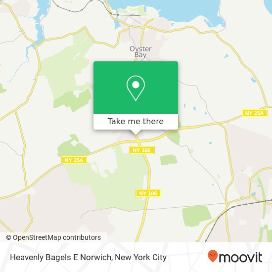 Mapa de Heavenly Bagels E Norwich