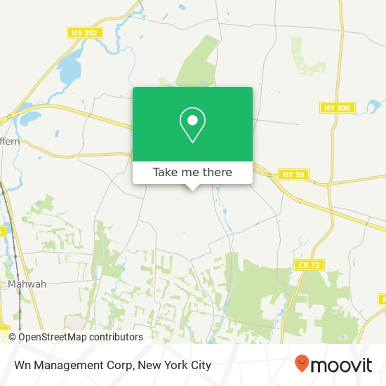 Wn Management Corp map