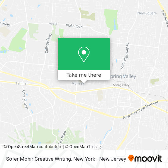 Sofer Mohir Creative Writing map