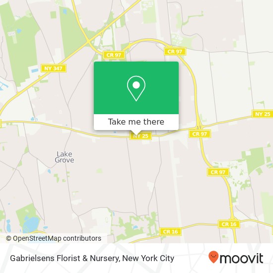 Mapa de Gabrielsens Florist & Nursery