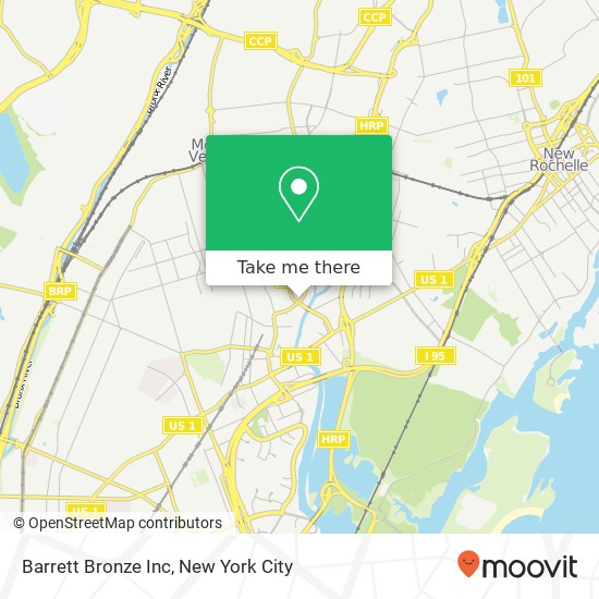 Barrett Bronze Inc map