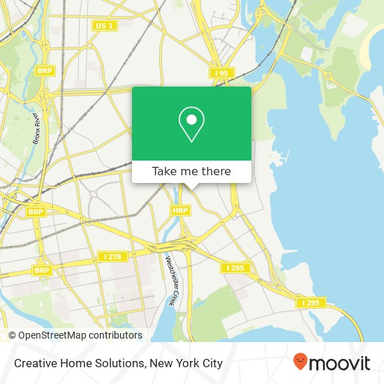 Creative Home Solutions map
