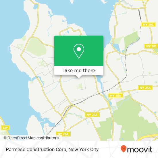 Parmese Construction Corp map