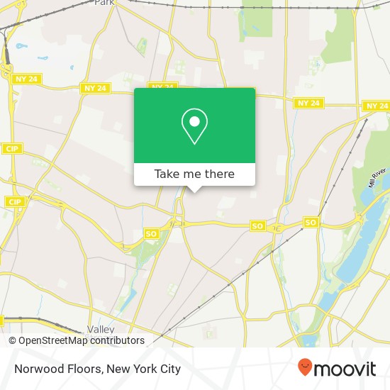 Norwood Floors map