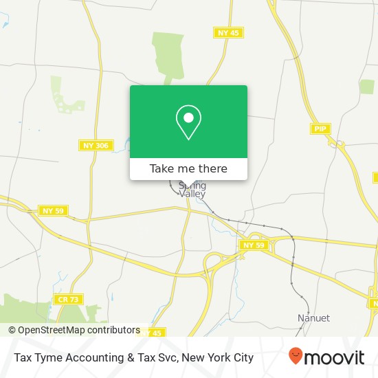 Mapa de Tax Tyme Accounting & Tax Svc