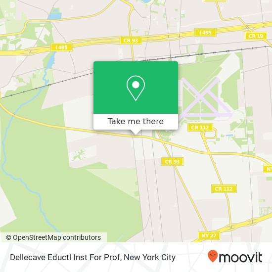 Dellecave Eductl Inst For Prof map