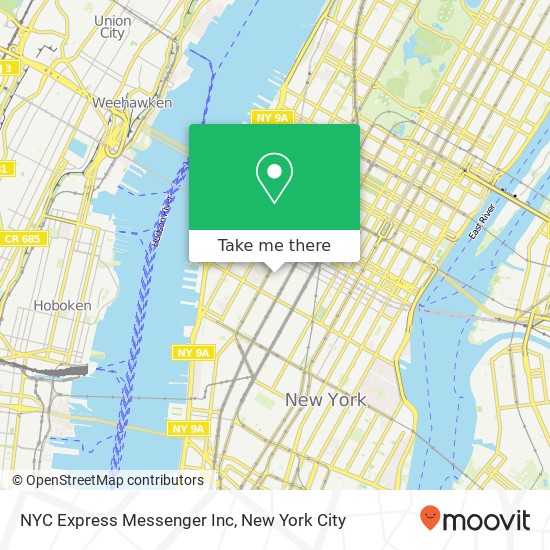 NYC Express Messenger Inc map
