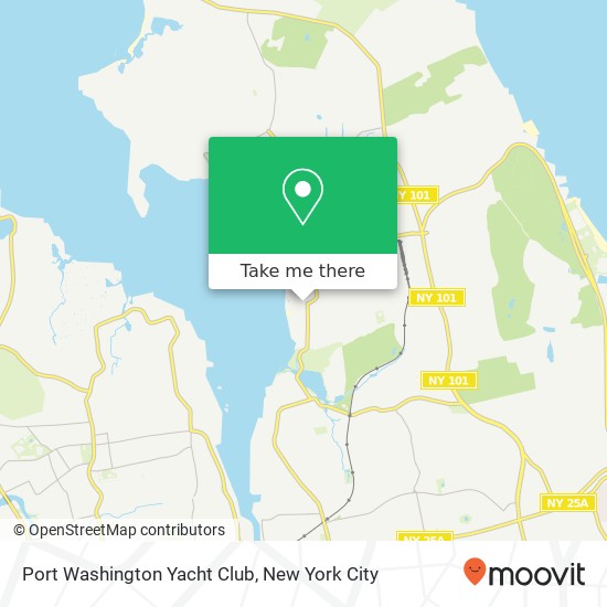 Mapa de Port Washington Yacht Club
