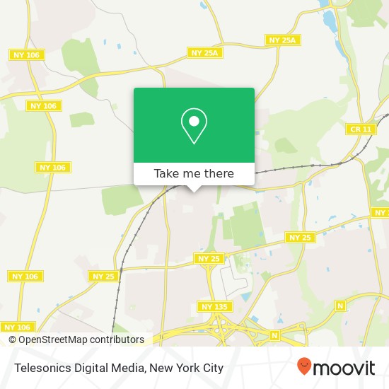 Telesonics Digital Media map