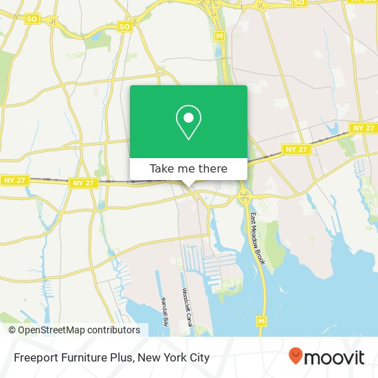 Freeport Furniture Plus map