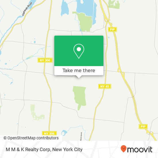 M M & K Realty Corp map