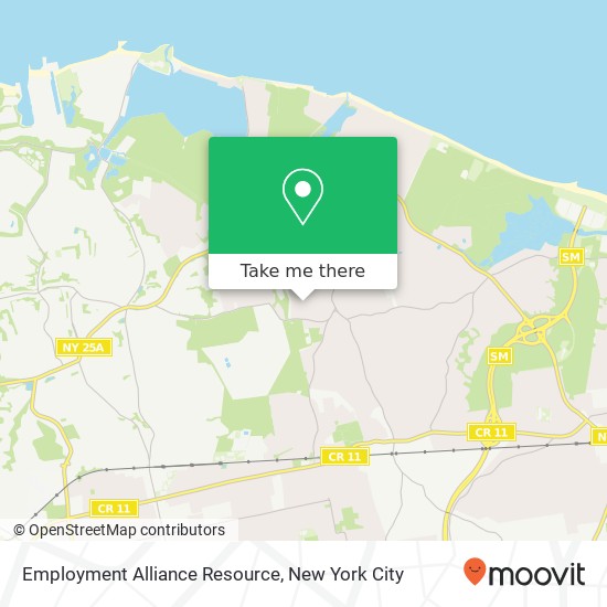 Employment Alliance Resource map