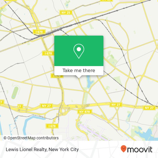 Lewis Lionel Realty map