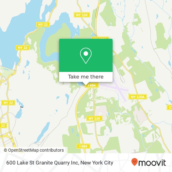 Mapa de 600 Lake St Granite Quarry Inc