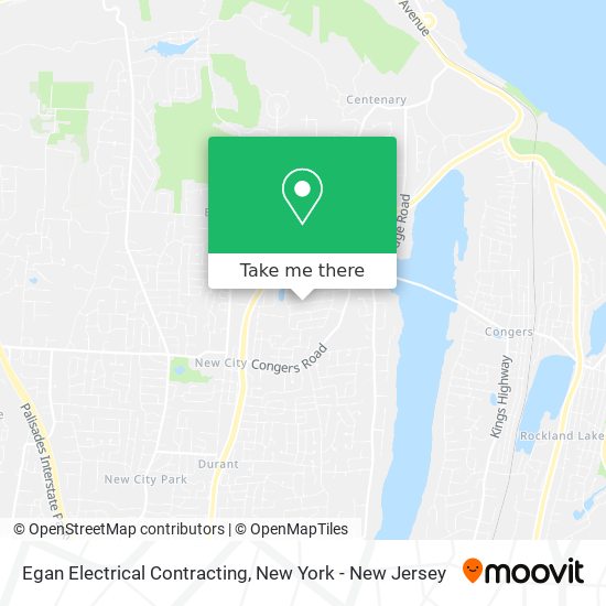 Egan Electrical Contracting map