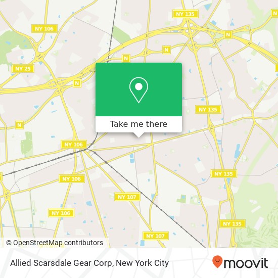 Allied Scarsdale Gear Corp map