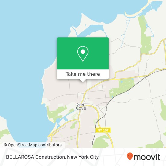 Mapa de BELLAROSA Construction
