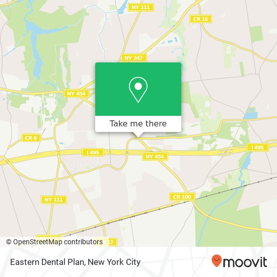 Mapa de Eastern Dental Plan