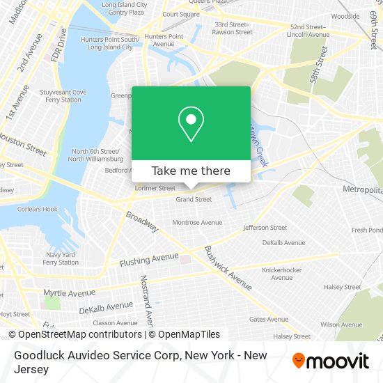 Mapa de Goodluck Auvideo Service Corp