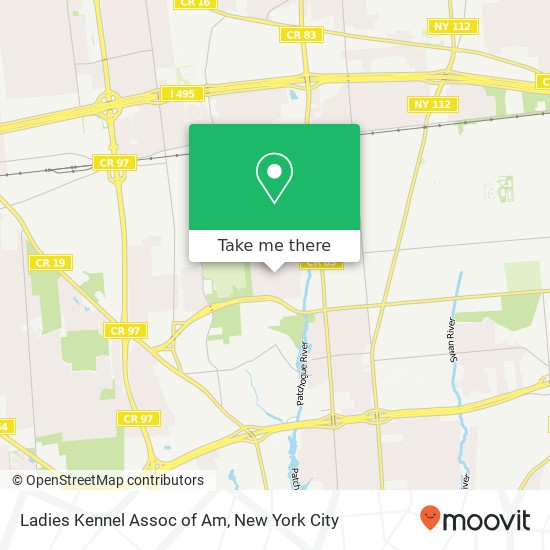 Ladies Kennel Assoc of Am map