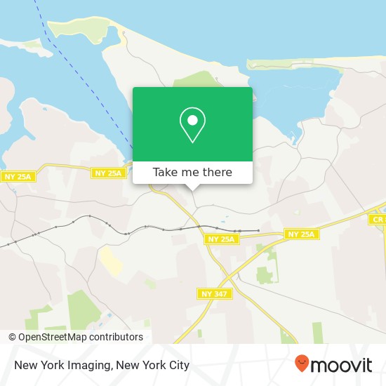 New York Imaging map