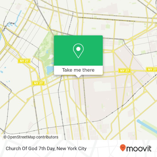 Church Of God 7th Day map