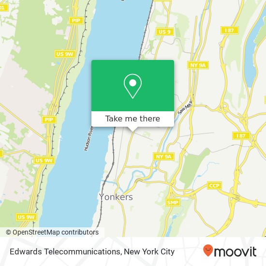 Mapa de Edwards Telecommunications