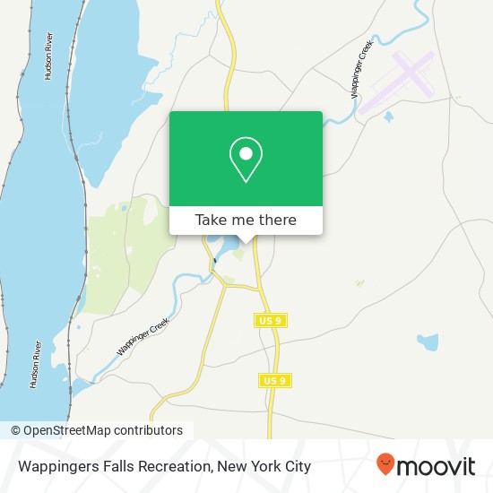 Mapa de Wappingers Falls Recreation