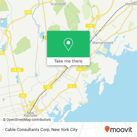 Cable Consultants Corp map