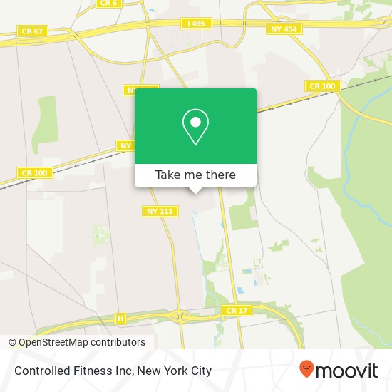 Controlled Fitness Inc map