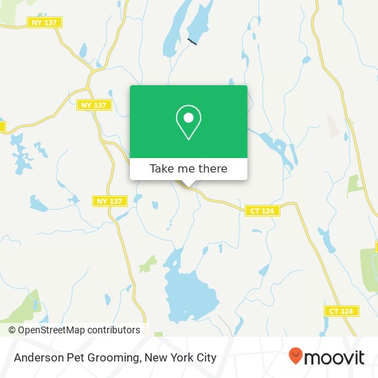 Anderson Pet Grooming map