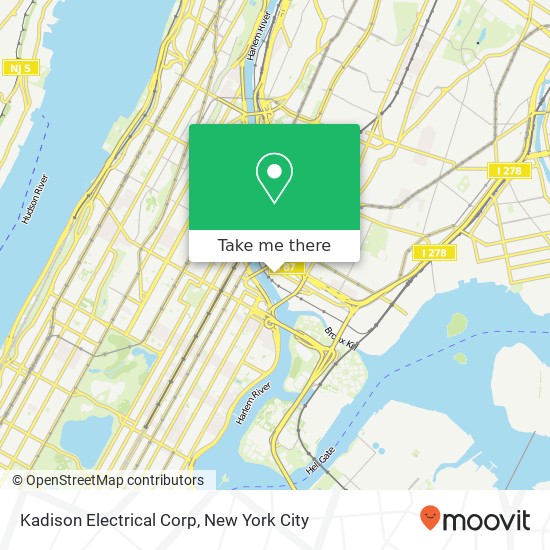 Mapa de Kadison Electrical Corp